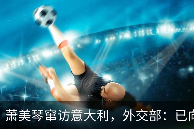 萧美琴窜访意大利，外交部：已向意方、欧方提出了严正交涉